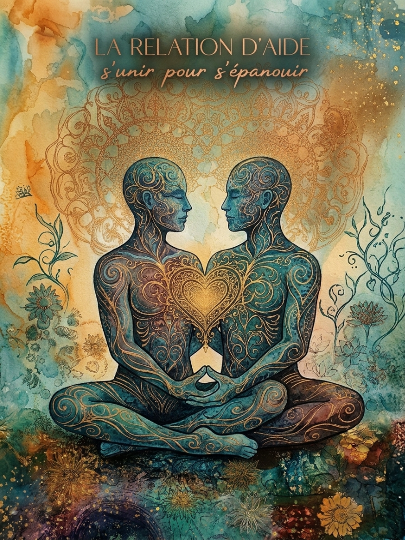 Deux mains qui se tendent l'une vers l'autre, symbole d'écoute et d'accompagnement en relation d'aide.
